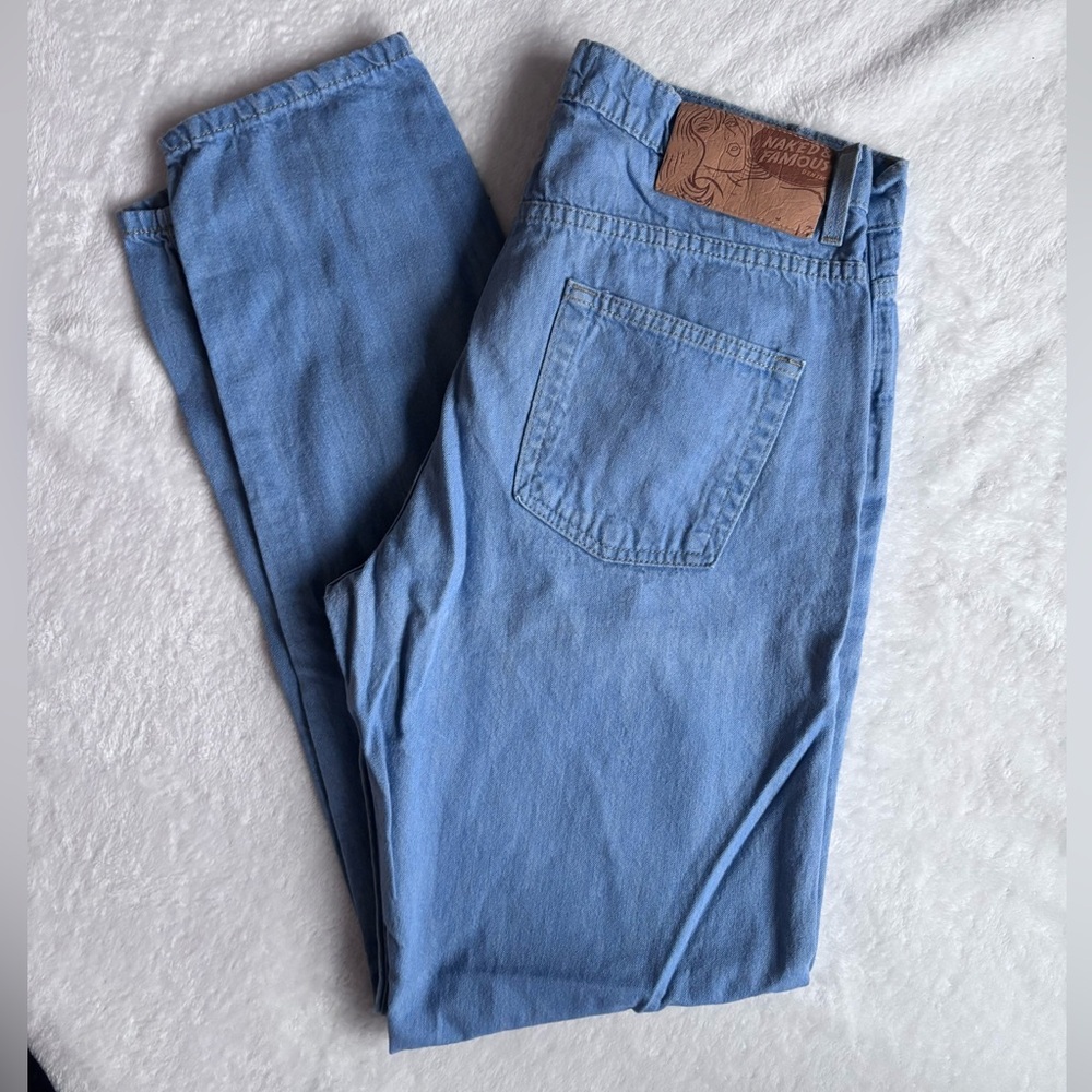 *Men’s* Naked & Famous Light Wash Jeans